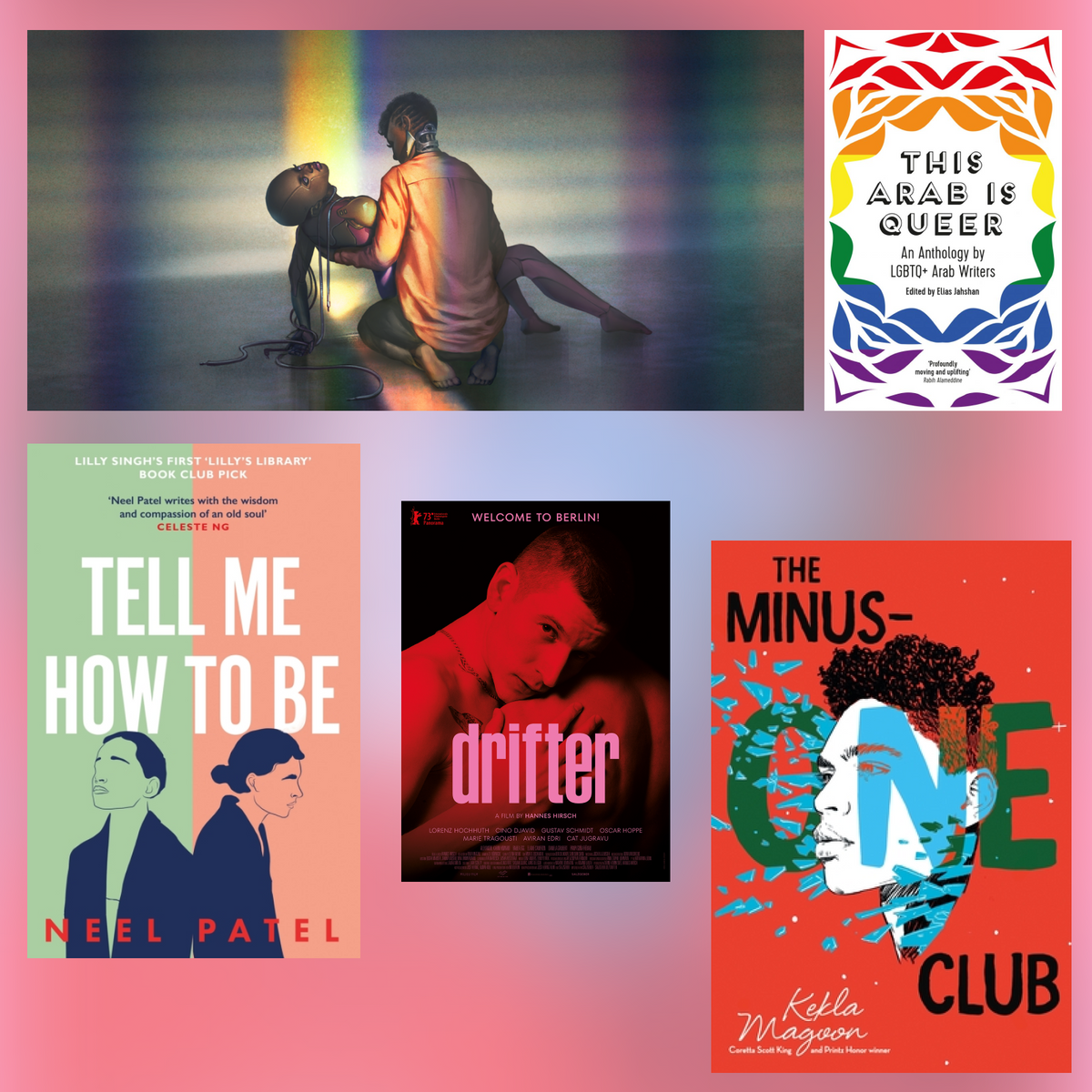 Delicately Curated Queer Books, a Short Story & a Film (More, including Music and Art, are coming soon)